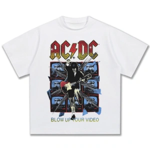 ACDC Bant Baskı Moda