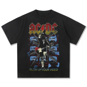 ACDC Bant Baskı Moda