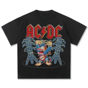 ACDC Bant Baskı Moda