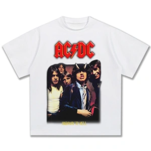 ACDC Bant Baskı Moda