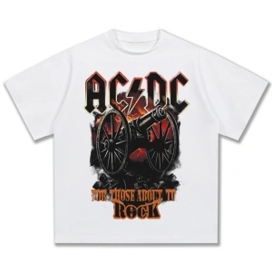ACDC Bant Baskı Moda