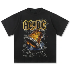 ACDC Bant Baskı Moda