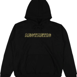 Aesthetic Siyah Oversize Unisex Kapüşonlu Sweatshirt Hoodie