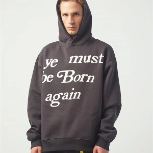 Again Oversıze Sweatshirt Hoodie Koyugrı