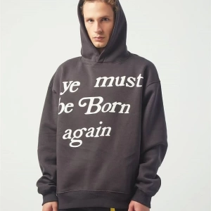 Again Oversıze Sweatshirt Hoodie Koyugrı Gri