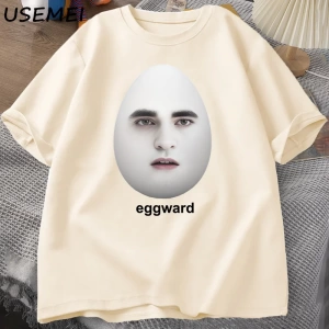 Alacakaranlık Eggward Meme T-Shirt erkekler Edward Cullen Parodi Mizah grafik TRahat  2810