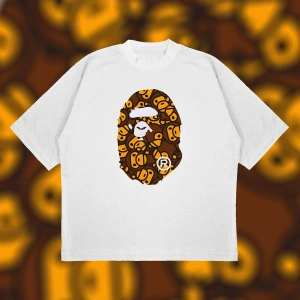 All Baby Milo Big Ape Head Tee Boxy Fit Oversize Unisex Tshirt – Baskılı Tişört |