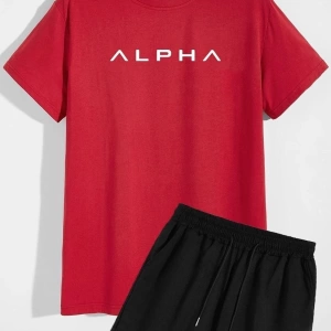 Alpha Şort T-shirt Eşofman Takımı ALPHA