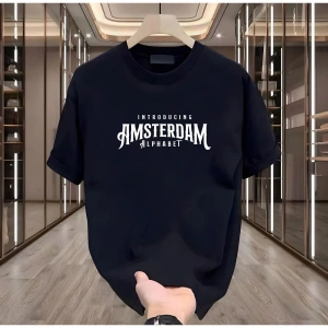 Amsterdam Baskılı Beyaz Erkek