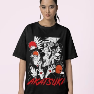 Anime Desenli Unisex Bay Bayan Tişört  Boruto Uzumaki Naruto Manga
