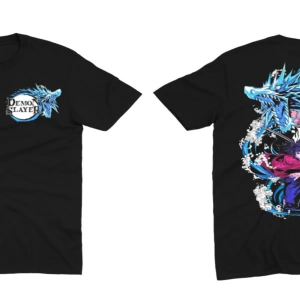 Anime Desenli Unisex Bay Bayan Tişört  Iblis avcısı Kamado Tanjiro