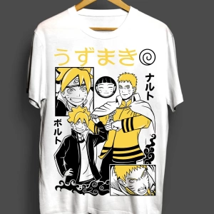 Anime Desenli Unisex Bay Bayan Tişört  Itachi Uchiha Manga Naruto Uzumaki