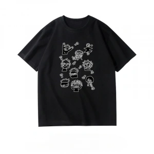 Anime Desenli Unisex Bay Bayan Tişört  Jujutsu hattı Gojo Satoru