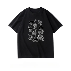 Anime Desenli Unisex Bay Bayan Tişört  Jujutsu hattı Gojo Satoru