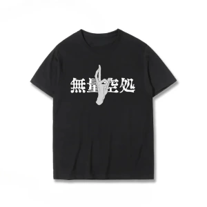 Anime Desenli Unisex Bay Bayan Tişört  Jujutsu Kaisen Gojo Satoru