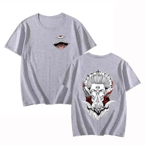 Anime Desenli Unisex Bay Bayan Tişört  Jujutsu Kaisen Gojo Satoru