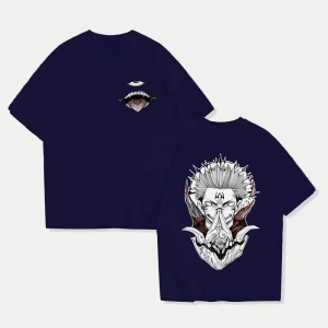 Anime Desenli Unisex Bay Bayan Tişört  Jujutsu Kaisen Gojo Satoru