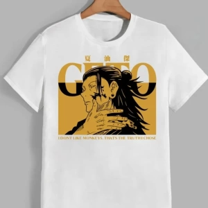 Anime Desenli Unisex Bay Bayan Tişört  Jujutsu Kaisen Gojo Satoru