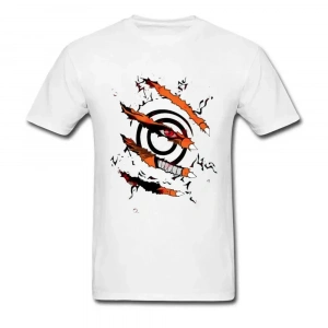Anime Desenli Unisex Bay Bayan Tişört  Naruto Uzumaki
