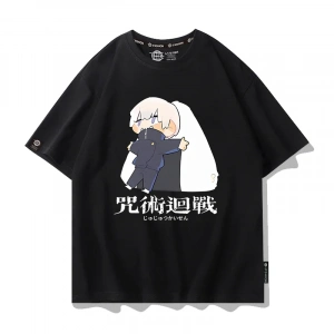 Anime Desenli Unisex Bay Bayan Tişört  RT Jujutsu Hattı ‌ Yujiyi