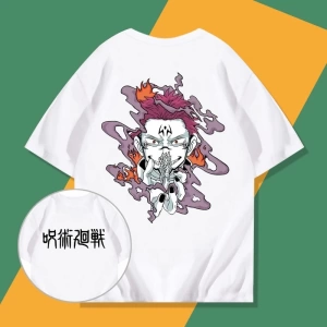 Anime Desenli Unisex Bay Bayan Tişört Ryomen Sukuna ‌ Jujutsu hattı ‌ Gojo Satoru