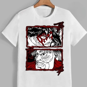 Anime Desenli Unisex Bay Bayan Tişört  Titanlar Anime