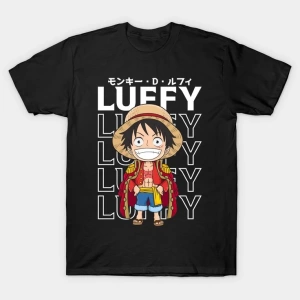 Anime Desenli Unisex Bay Bayan Tişört  Yaz Luffy Zoro Asura