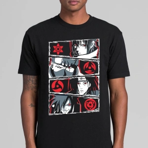Anime Desenli Unisex Bay Bayan Tişört  Yaz Naruto Dojusto