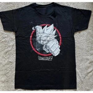 Anime Desenli Unisex Çocuk Tişört  Dragon Ball Z Kamehameha