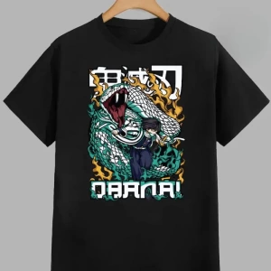 Anime Desenli Unisex Çocuk Tişört  Hashibira Inosuke iblis avcısı