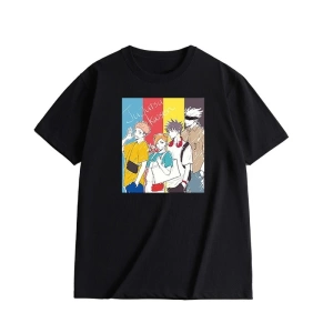 Anime Desenli Unisex Çocuk Tişört  Jujutsu hattı ‌ ‌