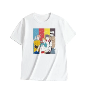 Anime Desenli Unisex Çocuk Tişört  Jujutsu hattı ‌ ‌