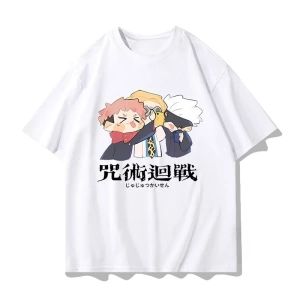 Anime Desenli Unisex Çocuk Tişört  Jujutsu Hattı ‌ Yujiy