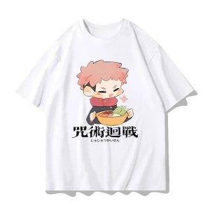 Anime Desenli Unisex Çocuk Tişört  Jujutsu Hattı ‌ Yujiy
