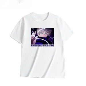 Anime Desenli Unisex Çocuk Tişört  Jujutsu Kaisen Gojo Satoru