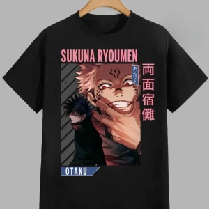 Anime Desenli Unisex Çocuk Tişört  Jujutsu Kaisen Gojo Satoru