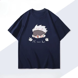Anime Desenli Unisex Çocuk Tişört  Jujutsu Kaisen Gojo Satoru
