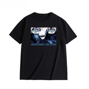 Anime Desenli Unisex Çocuk Tişört  Jujutsu Kaisen Gojo Satoru