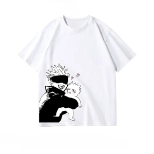 Anime Desenli Unisex Çocuk Tişört  Jujutsu Kaisen Gojo Satoru