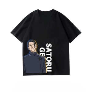 Anime Desenli Unisex Çocuk Tişört  Jujutsu Kaisen Gojo Satoru