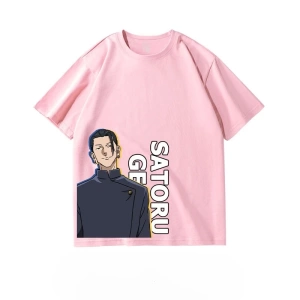 Anime Desenli Unisex Çocuk Tişört  Jujutsu Kaisen Gojo Satoru