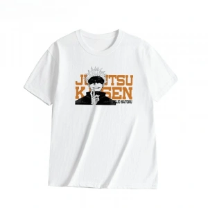 Anime Desenli Unisex Çocuk Tişört  Jujutsu Kaisen Gojo Satoru
