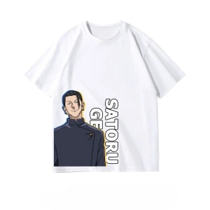 Anime Desenli Unisex Çocuk Tişört  Jujutsu Kaisen Gojo Satoru