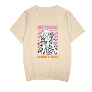 Anime Desenli Unisex Çocuk Tişört  Kamado Nezuko Demon Slayer