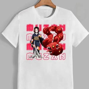 Anime Desenli Unisex Çocuk Tişört  Kibutsuji Muzan ‌ Iblis avcısı