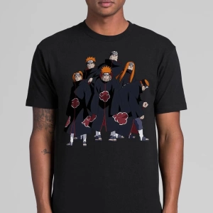 Anime Desenli Unisex Çocuk Tişört  Naruto