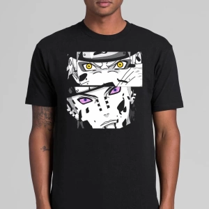 Anime Desenli Unisex Çocuk Tişört  Naruto