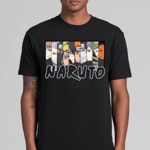 Anime Desenli Unisex Çocuk Tişört  Naruto Akatsuki