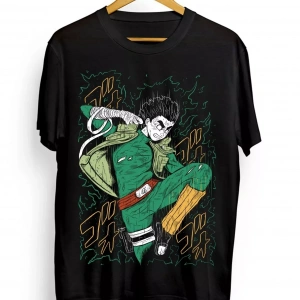 Anime Desenli Unisex Çocuk Tişört  Naruto Sasuke Uchiha