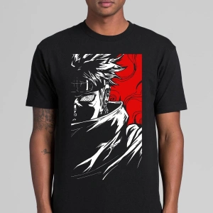 Anime Desenli Unisex Çocuk Tişört  Naruto Uzumaki